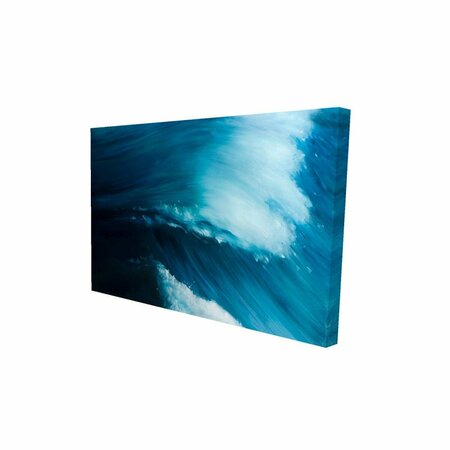 FONDO 20 x 30 in. Unleashed Sea-Print on Canvas FO2788149